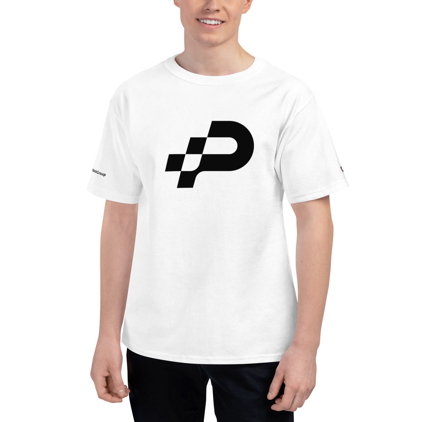 PADDOCKGROUP WHITE TEE (Champion)
